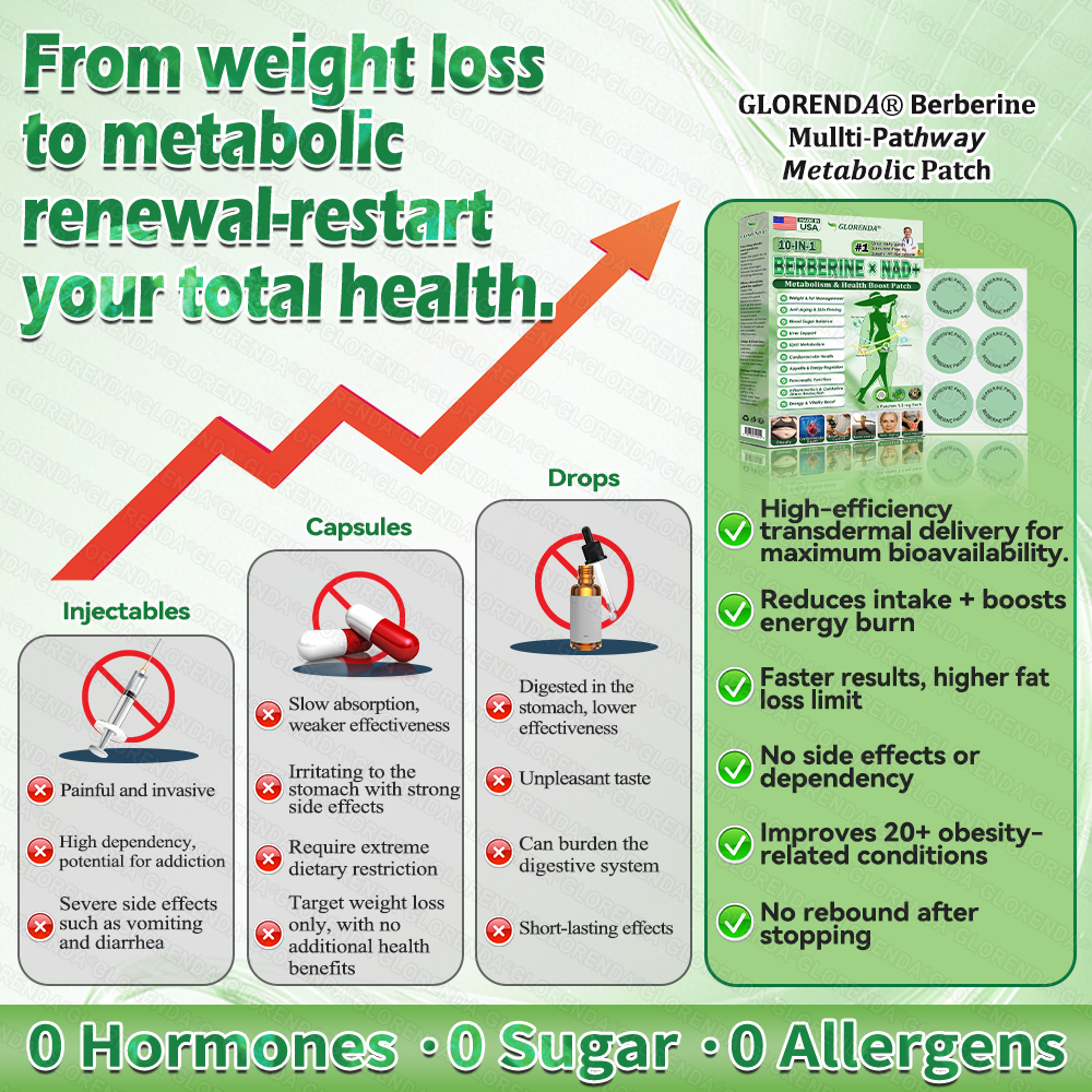 Quality Tested & Verified 🏅🚀𝐆𝐋𝗢𝗥𝗘𝗡𝗗𝑨® 𝗕𝗲𝗿𝗯𝗲𝗿𝗶𝐧𝐞 𝐌𝐮𝐥𝗹𝘁𝗶-𝗣𝗮𝘁𝙝𝙬𝙖𝙮 𝙈𝒆𝒕𝒂𝒃𝒐𝒍𝐢𝐜 𝐏𝐚𝐭𝗰𝗵🇺🇸(𝐉𝐮𝐬𝐭 𝐨𝐧𝐜𝐞 𝐚 𝐝𝐚𝐲, 𝐯𝐢𝐬𝐢𝐛𝐥𝐞 𝐜𝐡𝐚𝐧𝐠𝐞𝐬 𝐢𝐧 𝟕 𝐝𝐚𝐲𝐬） ✅ 𝐅𝐨𝐫 𝐨𝐛𝐞𝐬𝐢𝐭𝐲, 🅛🅞🅞🅢🅔 🅢🅚🅘🅝,𝐝𝐢𝐚𝐛𝐞𝐭𝐞𝐬, 𝐬𝐥𝐞𝐞𝐩 𝐚𝐩𝐧𝐞𝐚, 𝐣𝐨𝐢𝐧𝐭 𝐢𝐬𝐬𝐮𝐞𝐬, 𝐚𝐧𝐝 𝐦𝐨𝐫𝐞